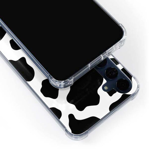 Cow Print Galaxy S24 Clear Case